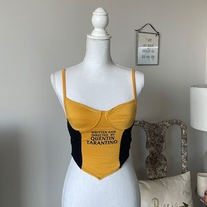 Omighty Quentin Tarantino Crop Tank